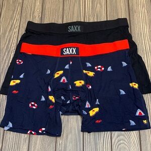 SAXX Men's Vibe Super Soft
Comfort Blend Boxer Brief  2 Pair Size L
